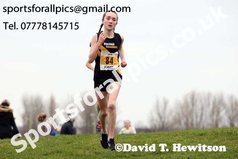 Girls under-13s 2019 Start Fitness Sherman Cup/Davison Shield, Temple Park, South Shield. Photo:  David T. Hewitson/Sports for All Pics